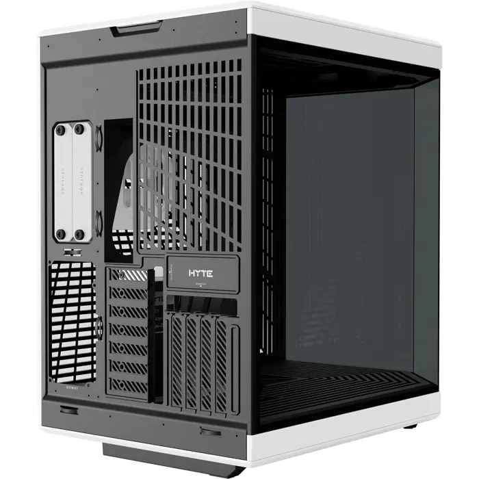 HYTE Y70 , tower case (black/white, tempered glass)