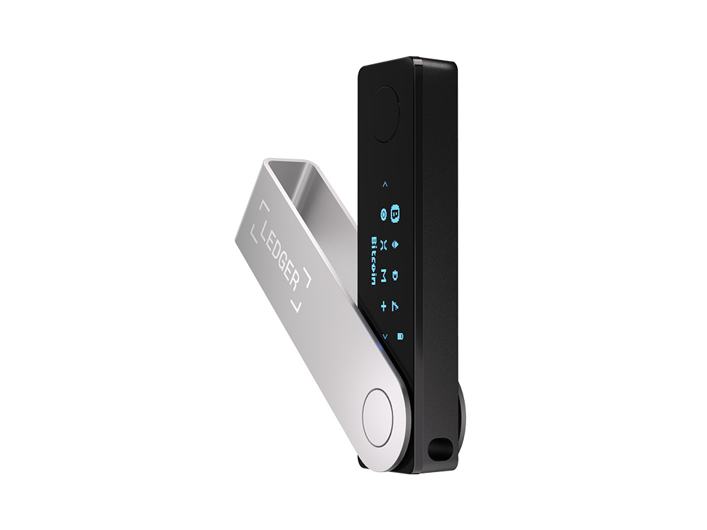 Ledger Nano X, denarnica za Bitcoin in druge kriptovalute, Onyx Black - 212