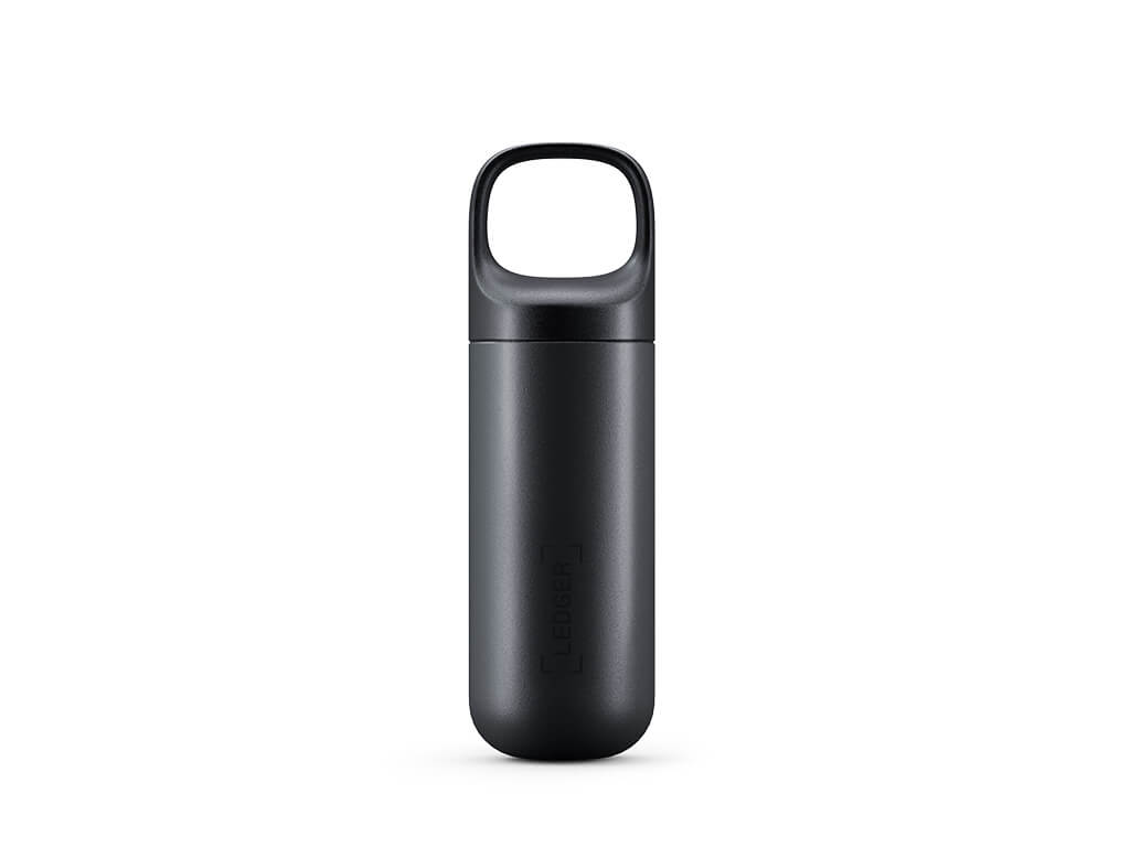 Zaščitna kapsula za strojno denarnico Ledger NANO X Pod, črna - 3760027782385