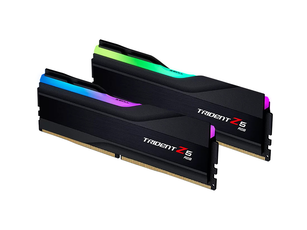 RAM DDR5 32GB Kit (2x 16GB) PC5-57600 7200MT/s CL34 1.40V, G.SKILL Trident Z5 RGB - F5-7200J3445G16GX2-TZ5RK
