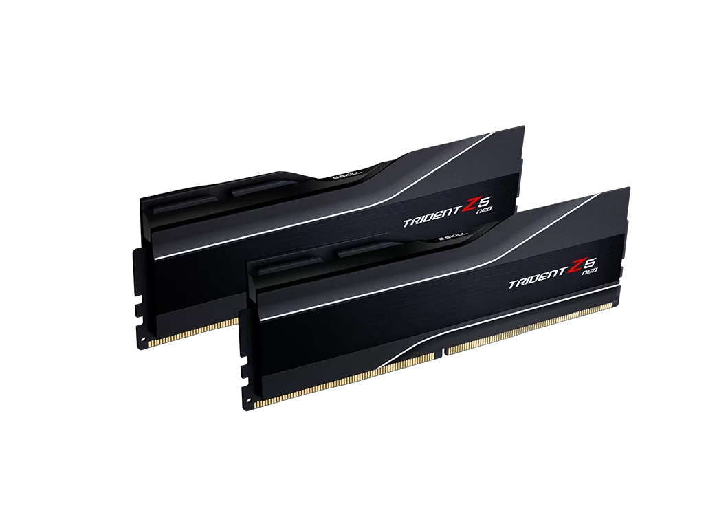 RAM DDR5 32GB Kit (2x16GB) 6000 MT/s CL30 1.35V, G.SKILL Trident Z5 Neo AMD Expo - F5-6000J3038F16GX2-TZ5N