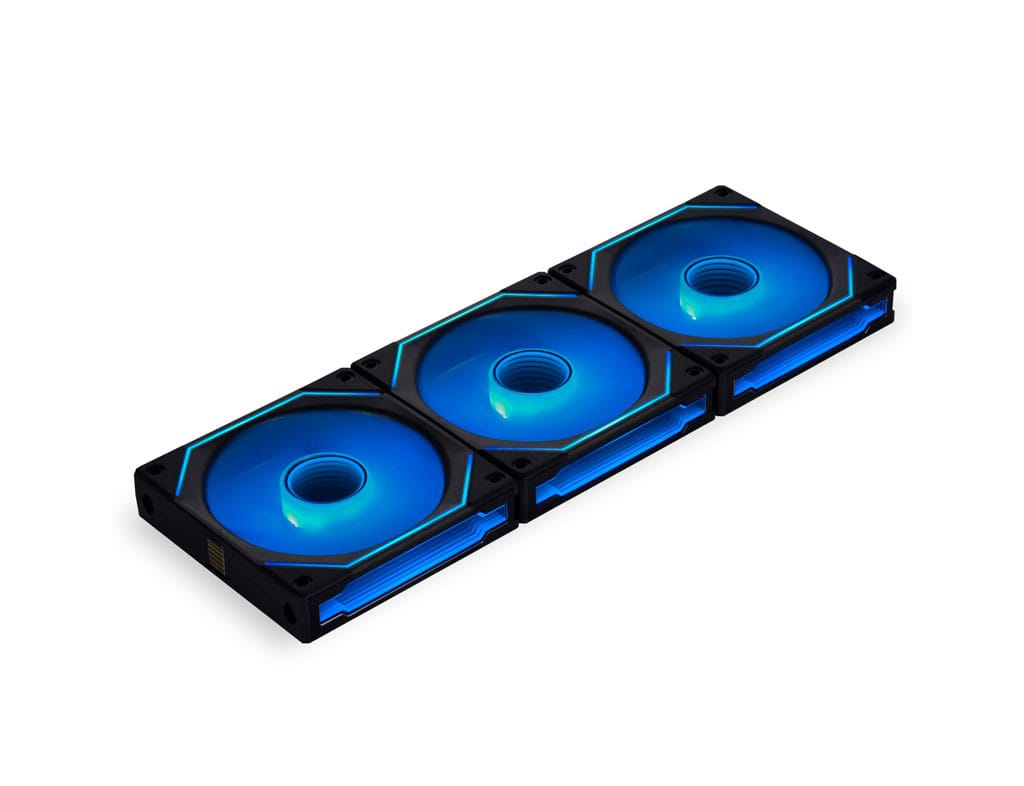 Ventilator za ohišje Lian Li UNI FAN SL-INFINITY 120 ARGB PWM 120mm, 3 Pack + kontroler, black- UF-SLIN120-3B