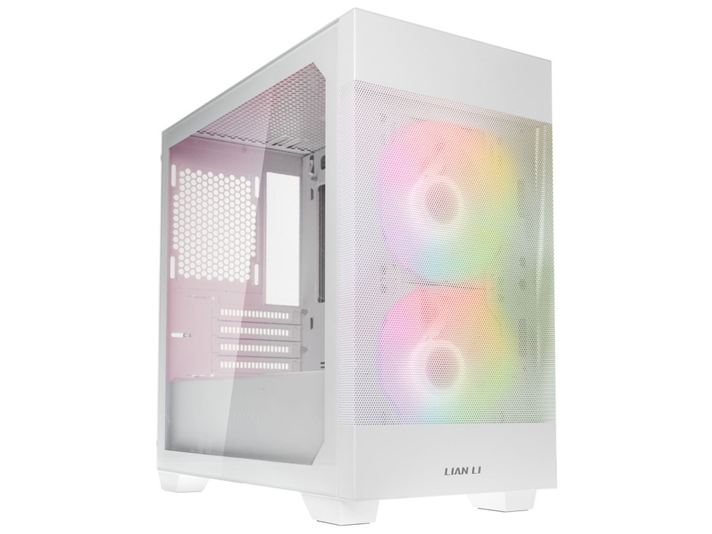 Kućište Lian Li LANCOOL 205M Mesh, Micro-ATX, kaljeno steklo, belo - LANCOOL 205M Mesh Snow