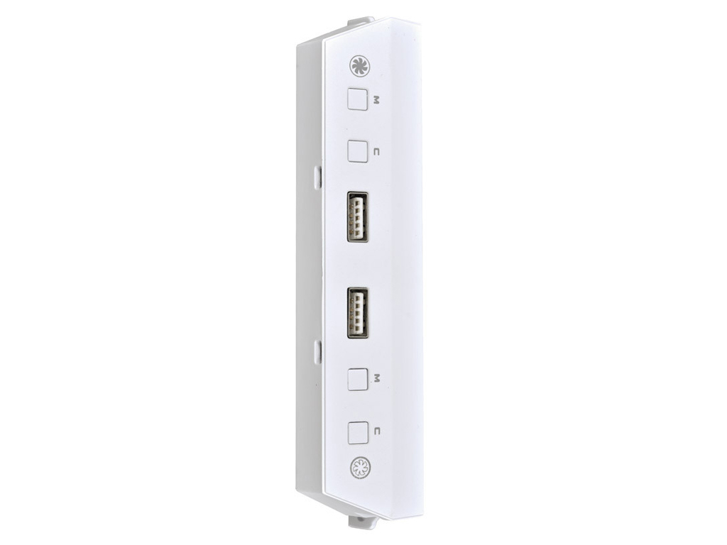 Razširitveni kit za Lian Li Lancool 216, 2x USB-A 3.0, bel - LAN216-1W