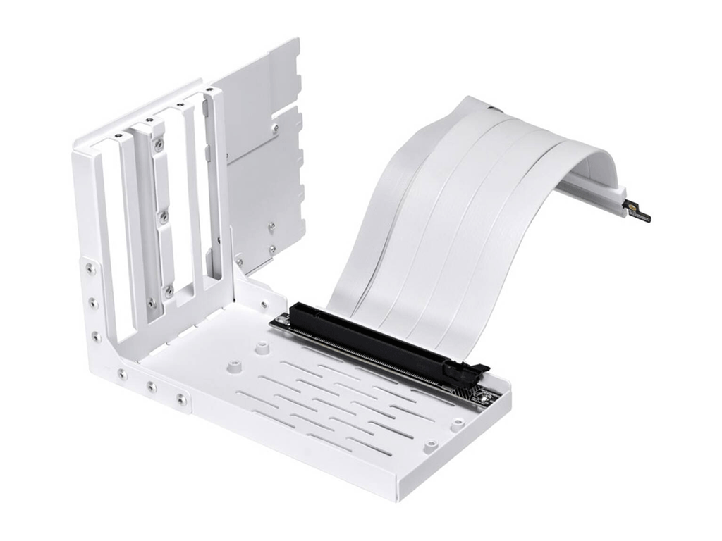 Univerzalni vertikalni nosilec grafične kartice Lian Li, PCIe 4.0, bel - VG4-4-V2W