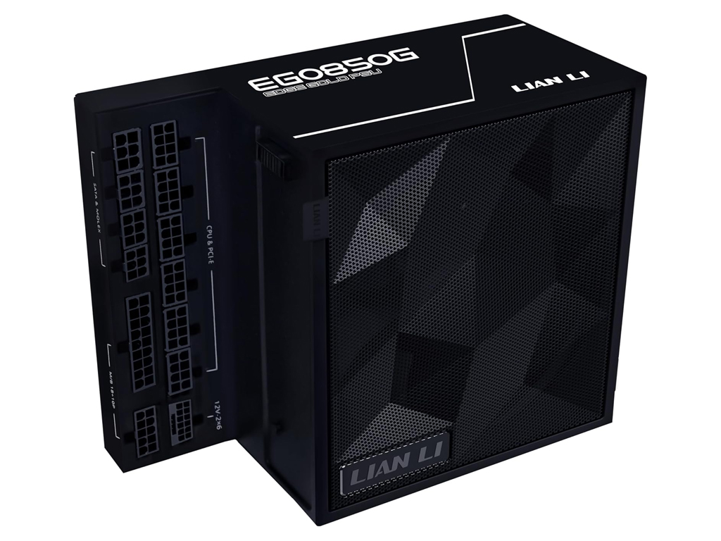 napajanje ATX Lian Li EDGE 850W, 80 PLUS Gold, 12V-2x6, Modularni, black- EG0850G