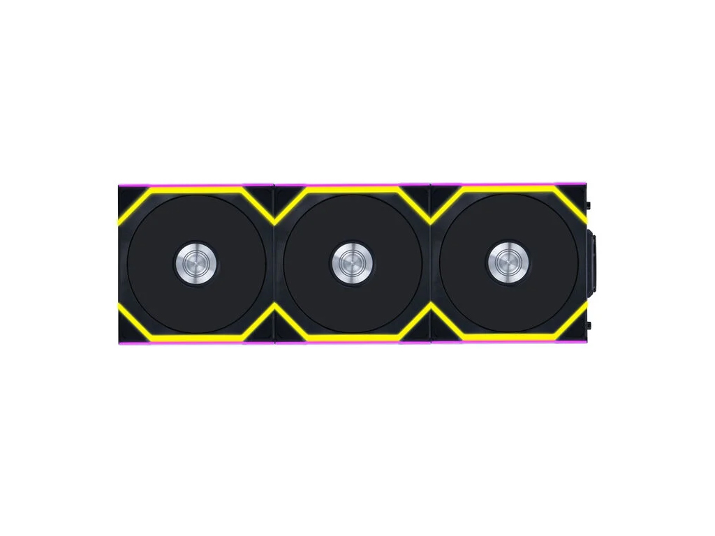 Ventilator za ohišje Lian Li UNI FAN SL Wireless 120 ARGB PWM 120mm, 3 Pack + kontroller, black- 12SL1W3B