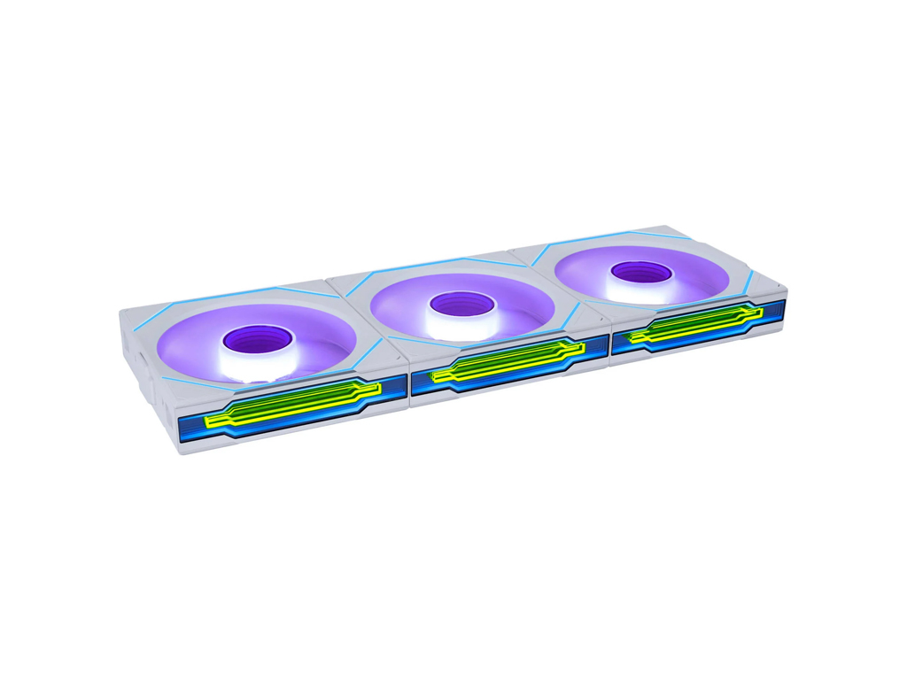 Ventilator za ohišje Lian Li UNI FAN SL-INF Wireless 120 ARGB PWM 120mm, 3 Pack+kontroler, bel - 12SLIN1W3W