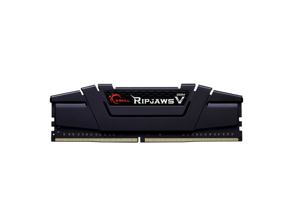 RAM DDR4 16GB PC4-25600 3200MT/s CL16 1.35V, G.SKILL Ripjaws V, black- F4-3200C16S-16GVK