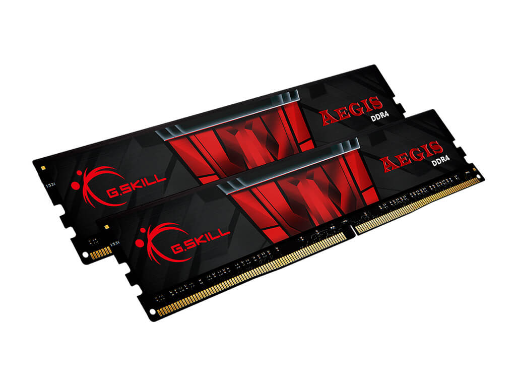 RAM DDR4 32GB Kit (2x 16GB) PC4-24000 3000MT/s, CL16, 1.35V, G.SKILL Aegis - F4-3000C16D-32GISB