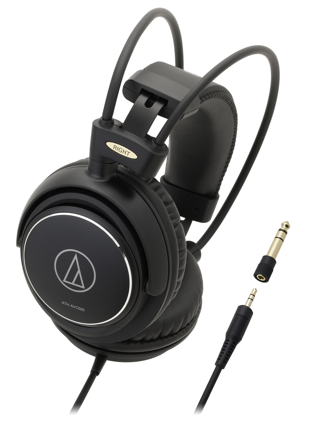 Slušalice Audio-Technica ATH-AVC500, črne - ATH-AVC500