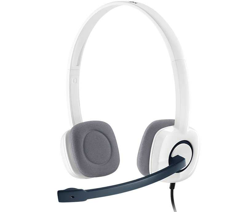 Slušalice Logitech H150, bele, stereo - 981-000350