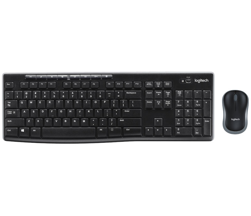 Tipkovnica in Miš Logitech Wireless Combo MK270, SLO - 920-004532