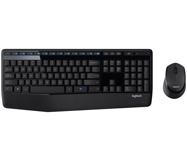 Tipkovnica in Miš Logitech Cordless Desktop MK345, SLO t. - 920-006489
