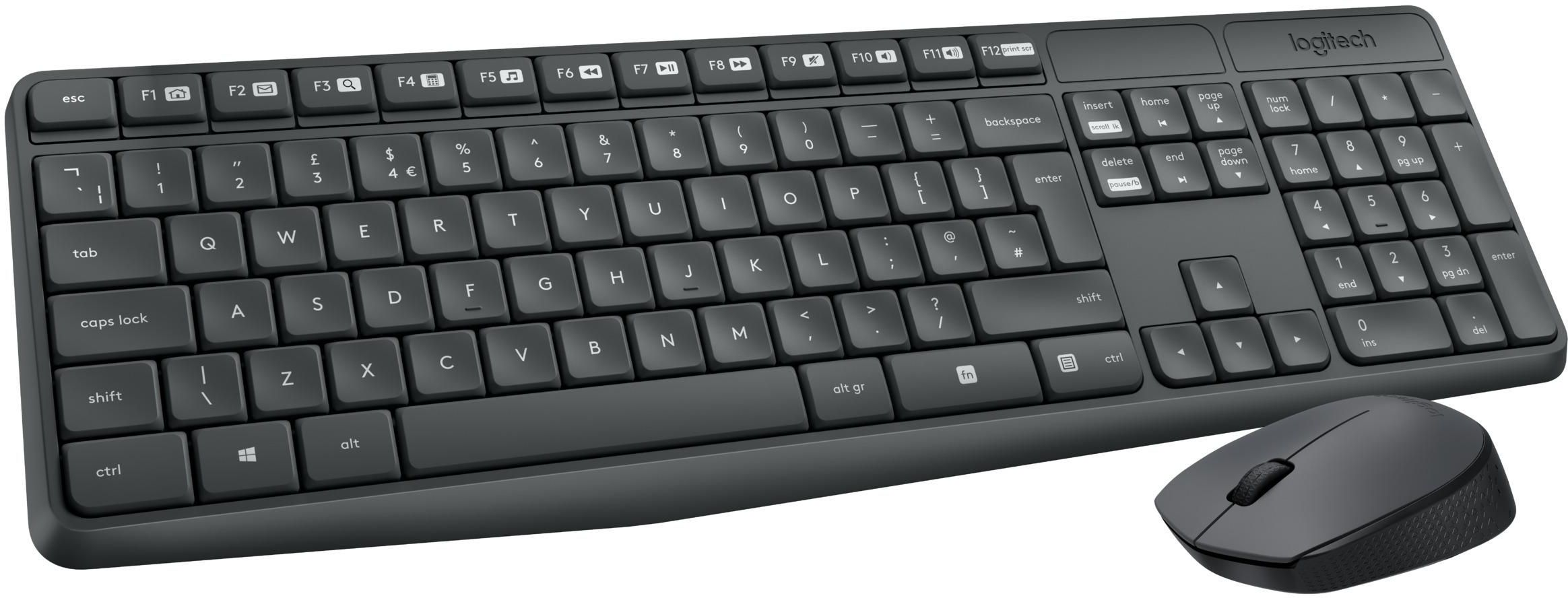 Tipkovnica in Miš Logitech Wireless Combo MK235, SLO - 920-008031