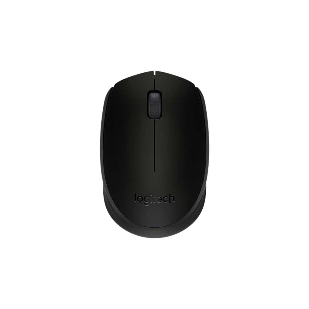 Miš Logitech B170 Wireless, črna - 910-004798