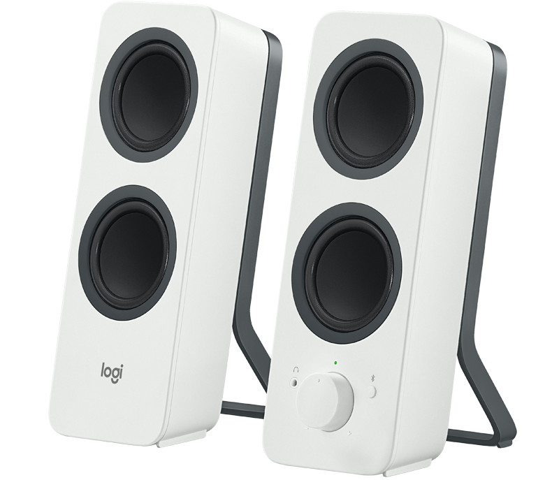 Zvočniki Logitech Z207 2.0, Bluetooth, beli - 980-001292