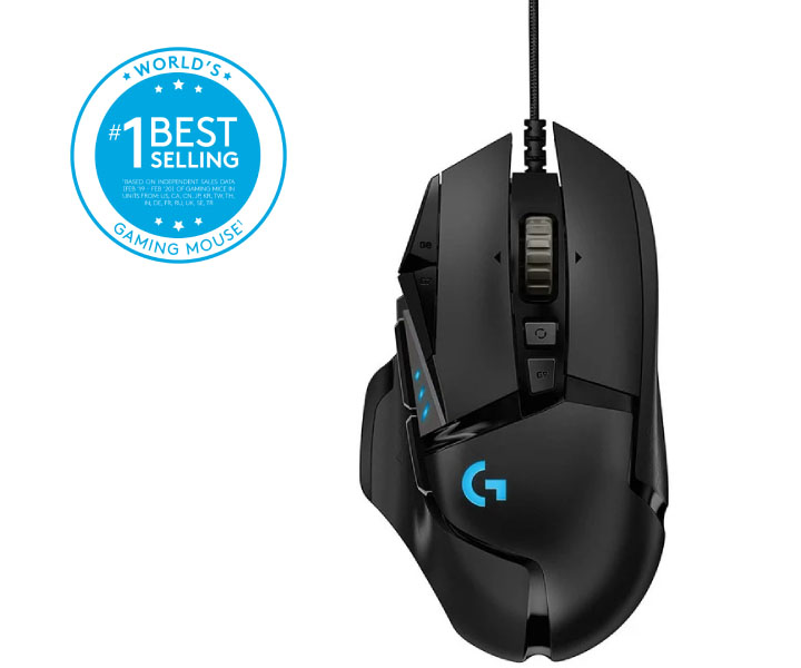 Miš Logitech G502 HERO, RGB, USB - 910-005470