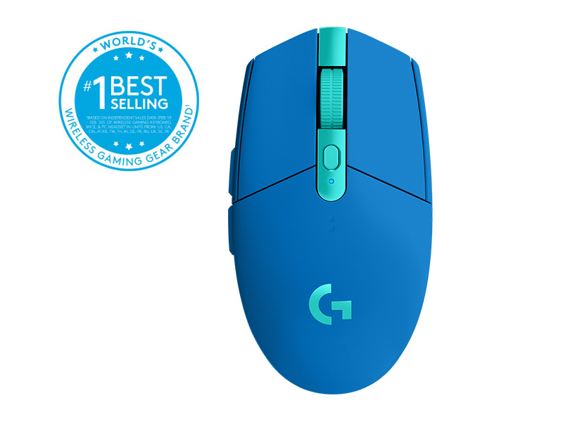 Miš Logitech G305 LIGHTSPEED Wireless Gaming, modra - 910-006014