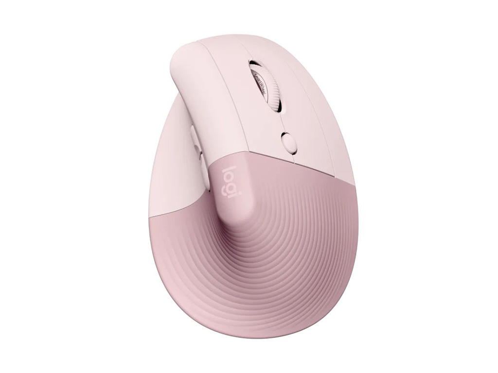 Miš Logitech Lift Vertical Ergonomic, roza - 910-006478