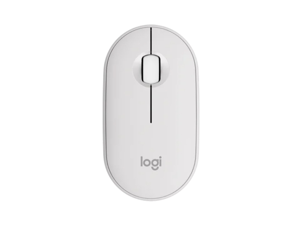 Miš Logitech Pebble 2 M350S Wireless, bela - 910-007013