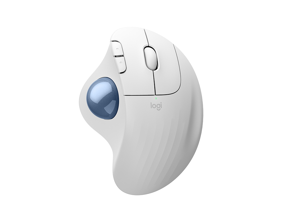 Miš Logitech M575 S Wireless Trackball, bela, Bluetooth - 910-007030