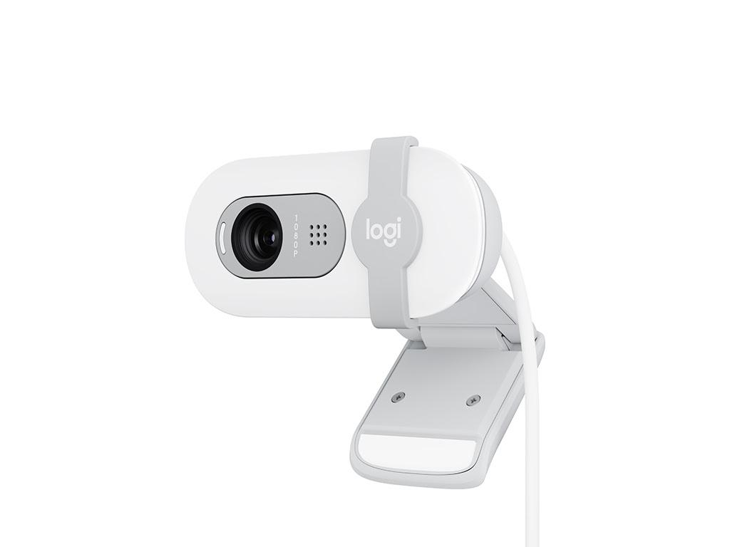 Kamera Logitech Brio 100, bela, USB - 960-001617