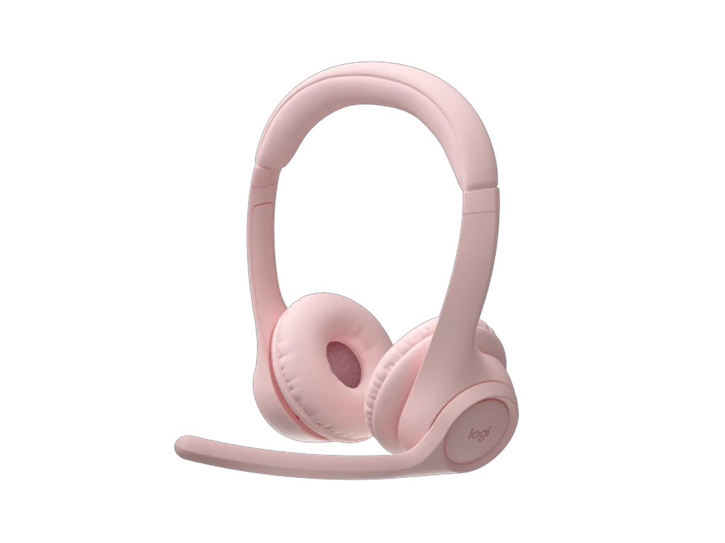 Slušalice Logitech Zone 300, Bluetooth, roza - 981-001412