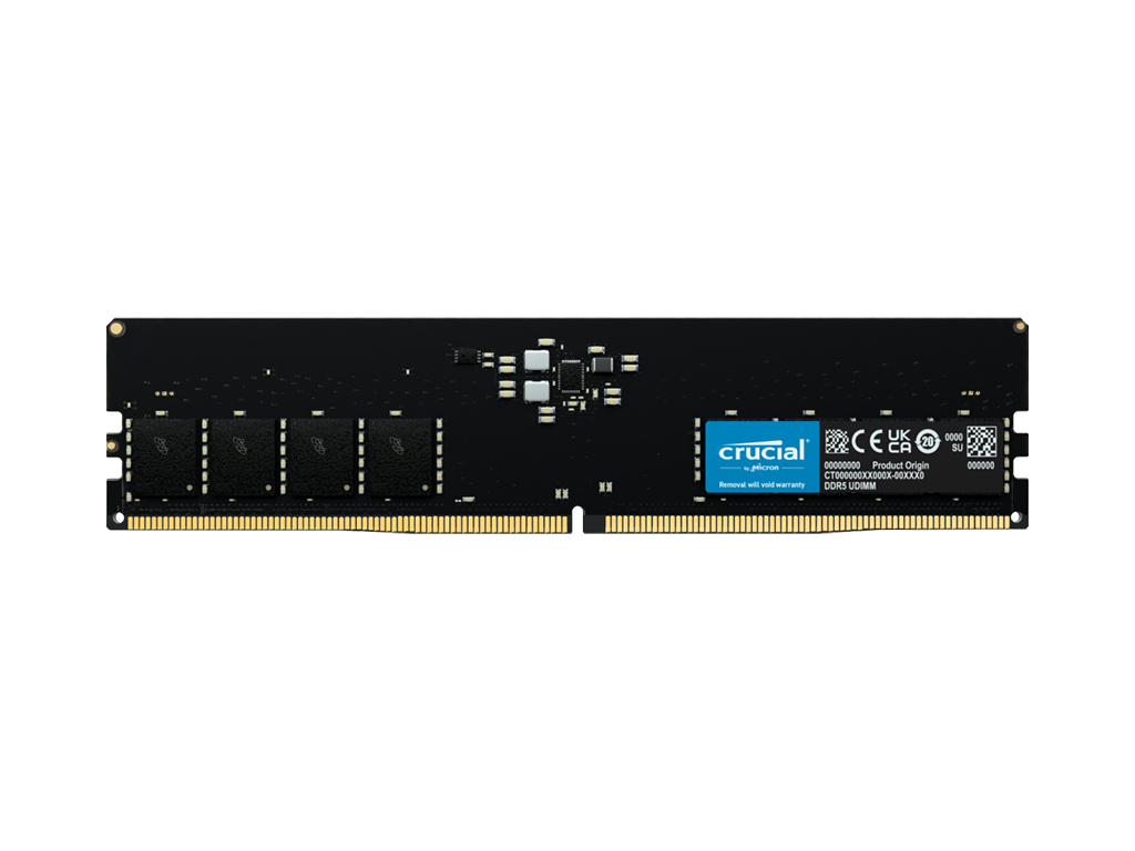 RAM DDR5 32GB PC5-44800 5600MT/s CL46 1.1V Crucial - CT32G56C46U5