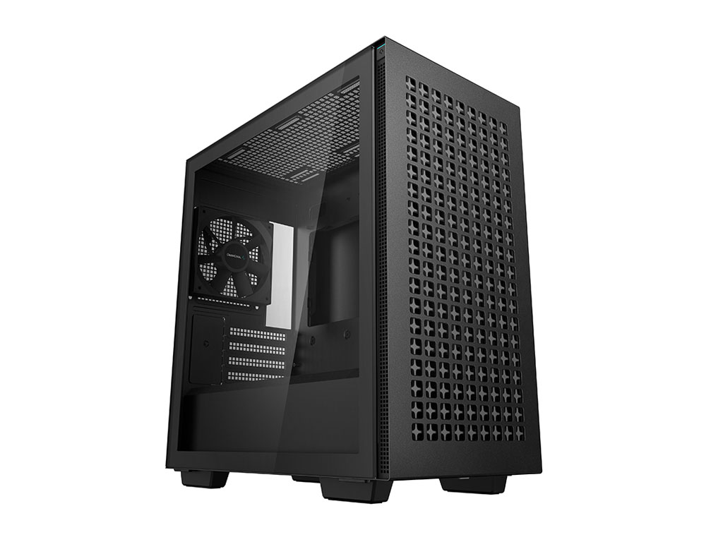 Kućište DeepCool CH370, Micro-ATX, kaljeno steklo, crno - R-CH370-BKNAM1-G-1