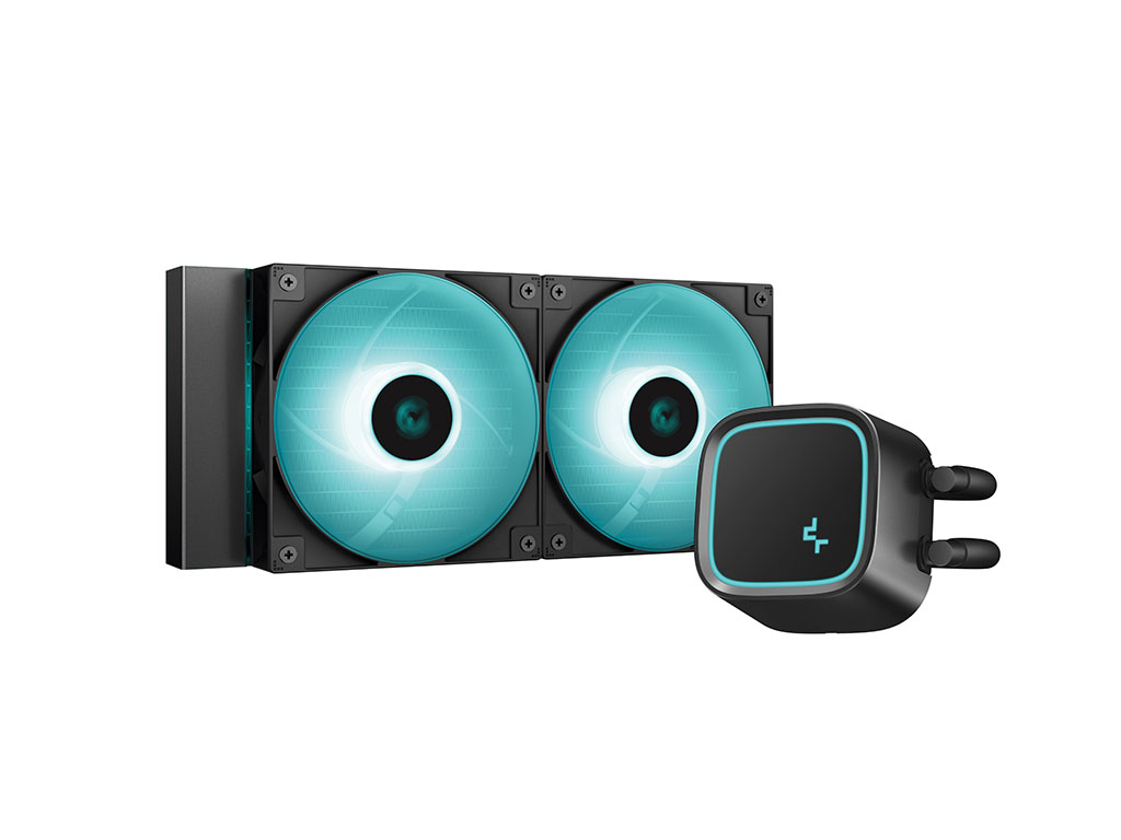 Vodeno hlađenje AIO Liquid Cooler DeepCool LE500 Marrs, 240mm, LED, black- R-LE500-BKLNMG-G-1