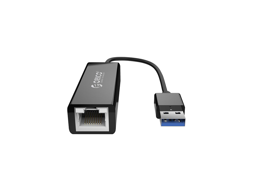 Adapter USB 3.0 v RJ45 Gigabit Ethernet, ORICO UTJ-U3 - UTJ-U3-BK
