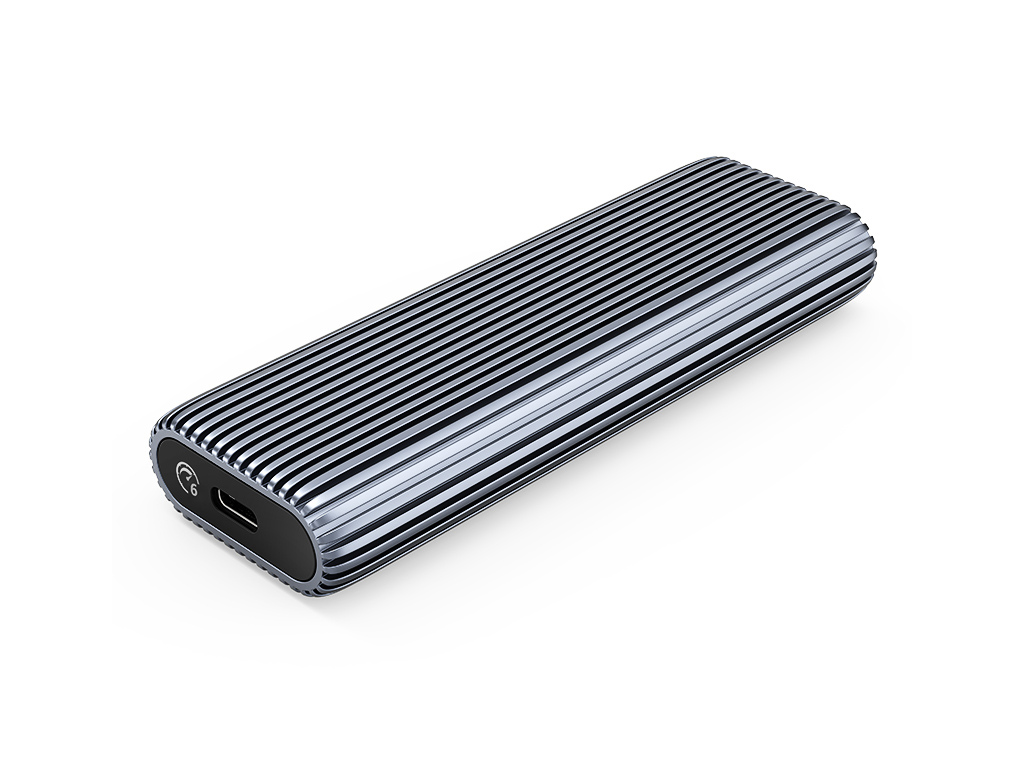Zunanje ohišje za SSD, M.2 SATA 2230-2280 v USB 3.2 Gen2 Type-C, ALU, ORICO AM2C3 - AM2C3-GY-BP