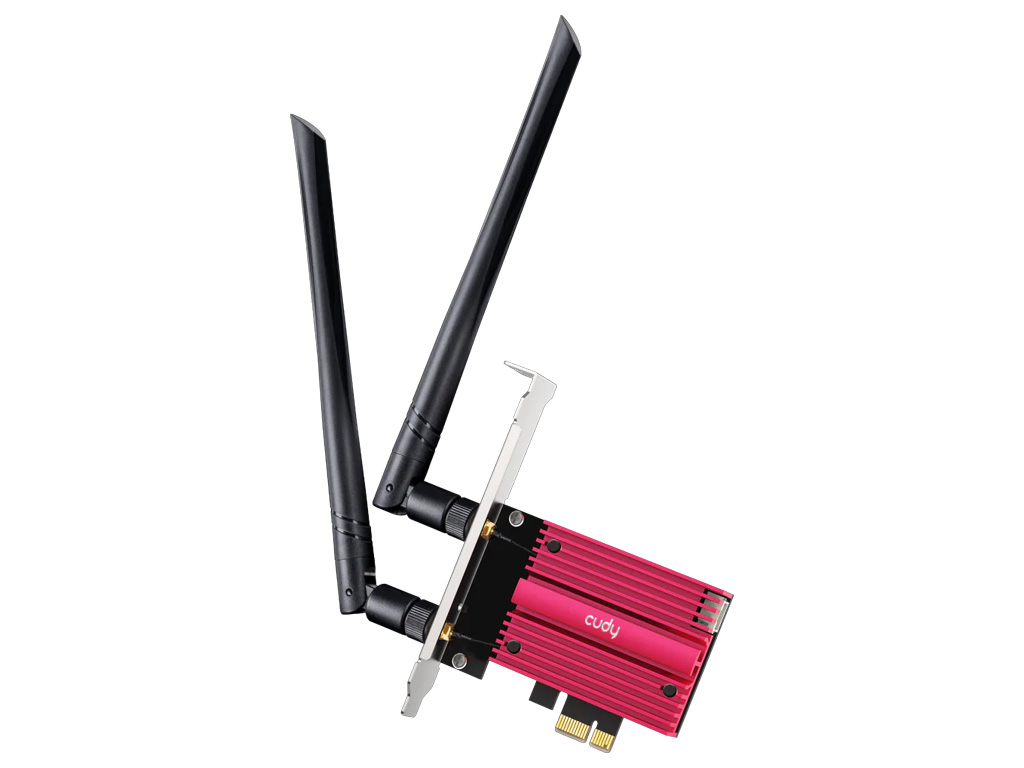 PCI-E bežični adapter CUDY WE9300, BE9300 Tri-Band Wi-Fi 7, Bluetooth 5.4, Intel BE200 - WE9300