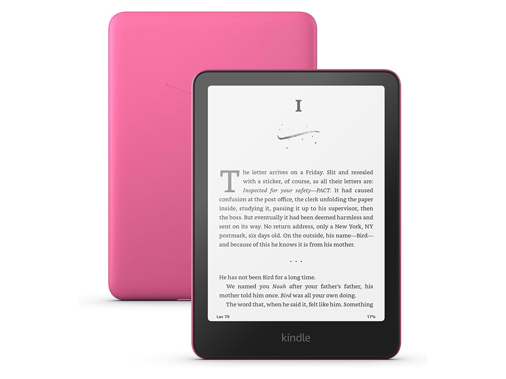 E-bralnik Amazon Kindle Paperwhite 2024 (12 gen) Special Offers, 7'' 16GB WiFi, 300dpi, USB-C, roza - B0CFPR32B1
