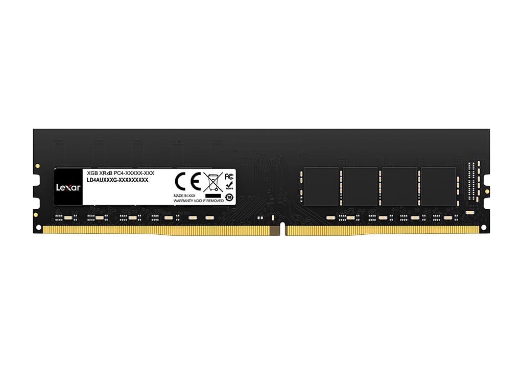 RAM DDR4 32GB PC4-25600 3200MT/s CL19 1.2V Lexar - LD4AU032G-B3200GSST