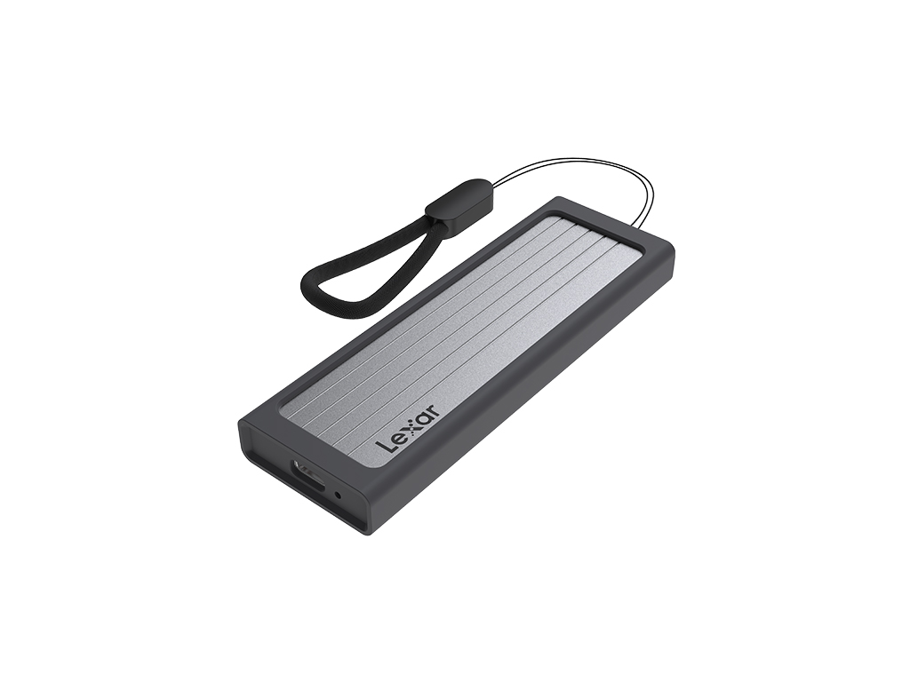 Zunanje ohišje za M.2 NVMe/SATA 2230-2280 v USB3.2 Gen2 Type-C, aluminij, Lexar E06 - LPAE06N-RNBNG