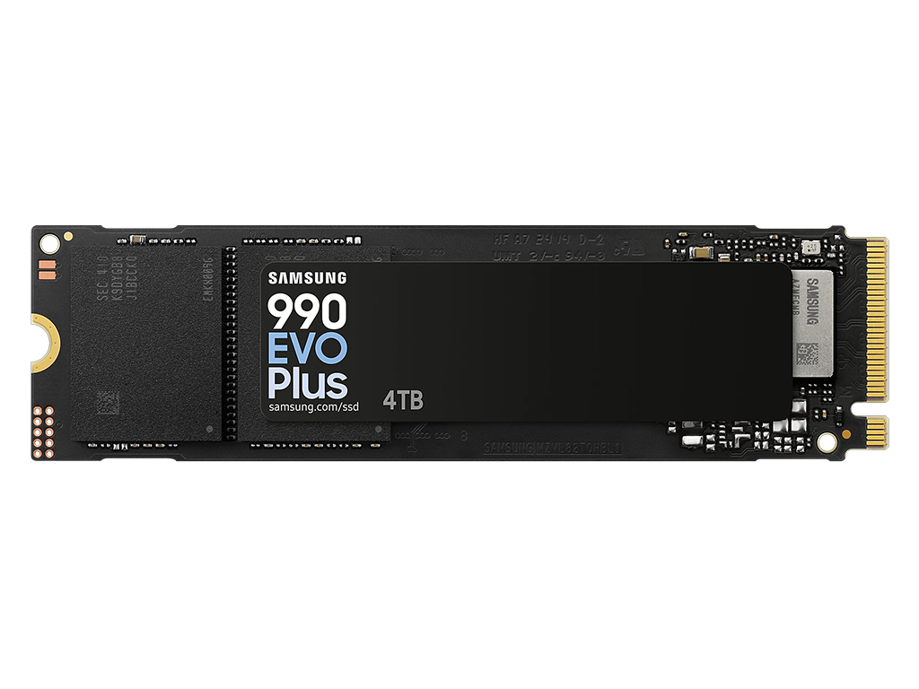 SSD 4TB M.2 80mm PCI-e 5.0 x2 NVMe, V-NAND, Samsung 990 EVO Plus (MZ-V9S4T0BW) - MZ-V9S4T0BW
