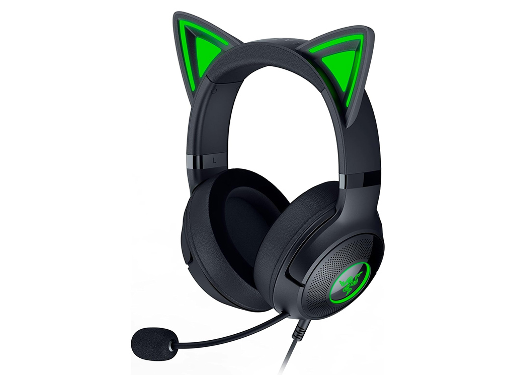 Slušalice Razer Kraken Kitty V2, črne, USB - RZ04-04730100-R3M1