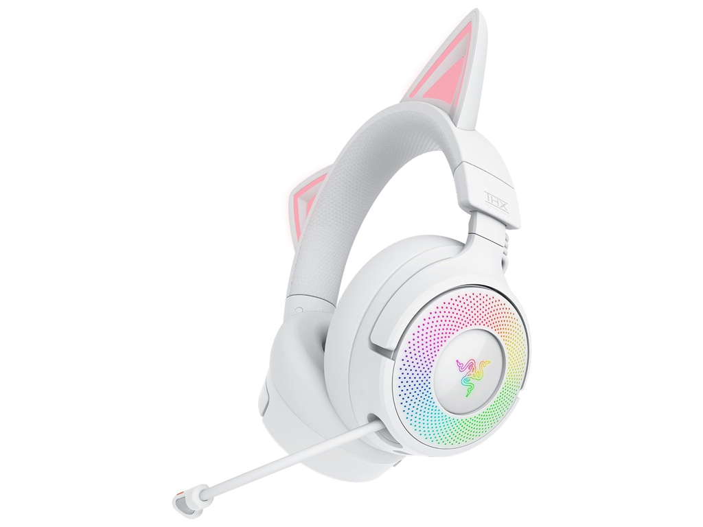 Slušalice Razer Kraken Kitty V3 Pro, bele - RZ04-05170400-R3M1