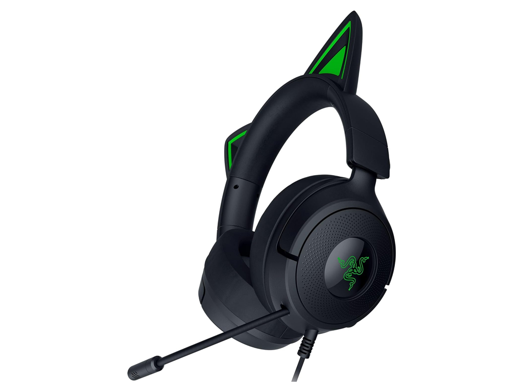 Slušalice Razer Kraken Kitty V3 X, črne, 3.5 mm - RZ04-05350200-R3M1