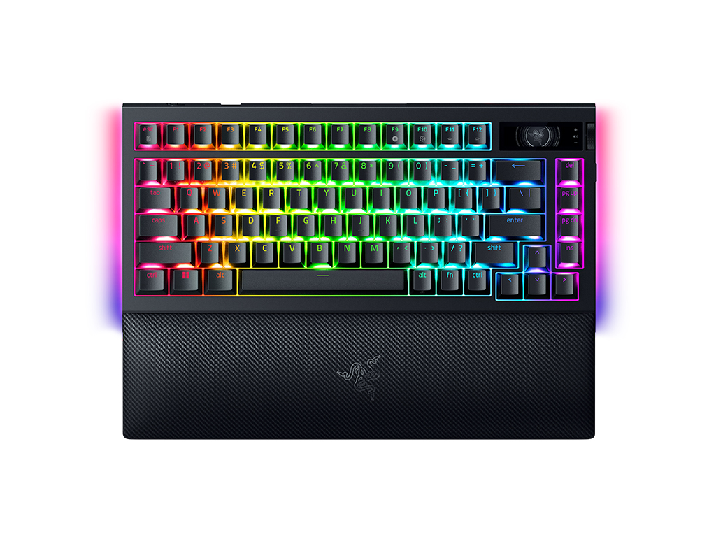 Tipkovnica Razer BlackWidow V4 Pro 75%, Oranžna stikala, US SLO g. - RZ03-05130100-R3M1