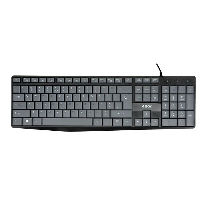 iBOX Eris USB Keyboard, Gray/Black