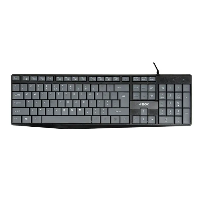 iBOX Eris USB Keyboard, Gray/Black