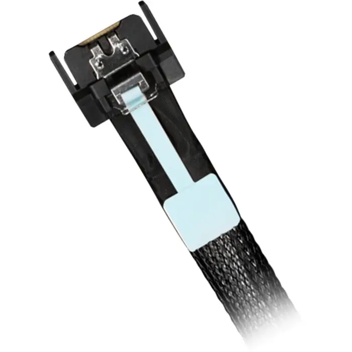 ICY BOX cable MCIO x4 SFF-TA-1016 > MCIO x4 SFF-TA-1016 black, 50cm