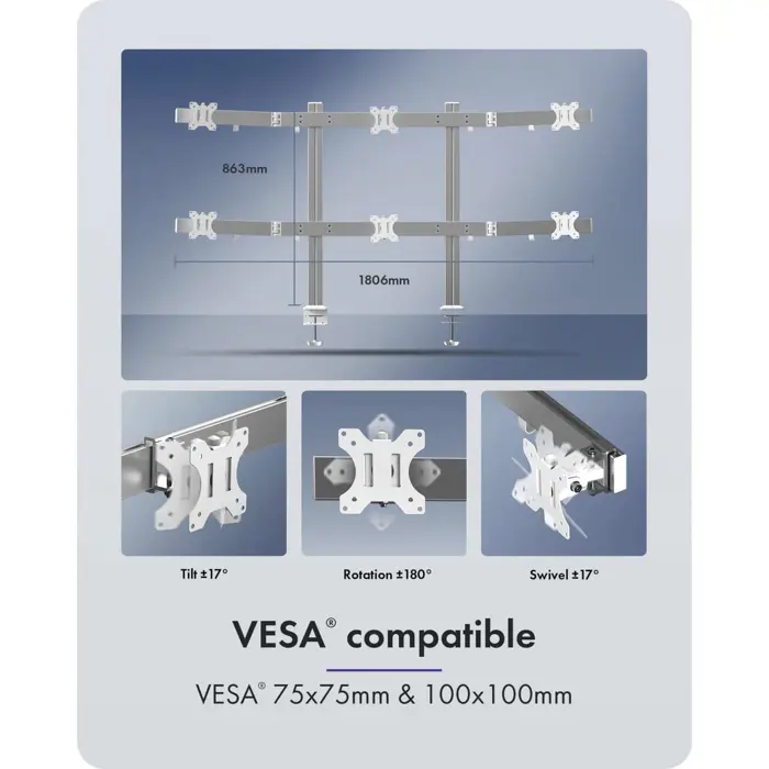 Icy Box Damond Stand 666 (silver)