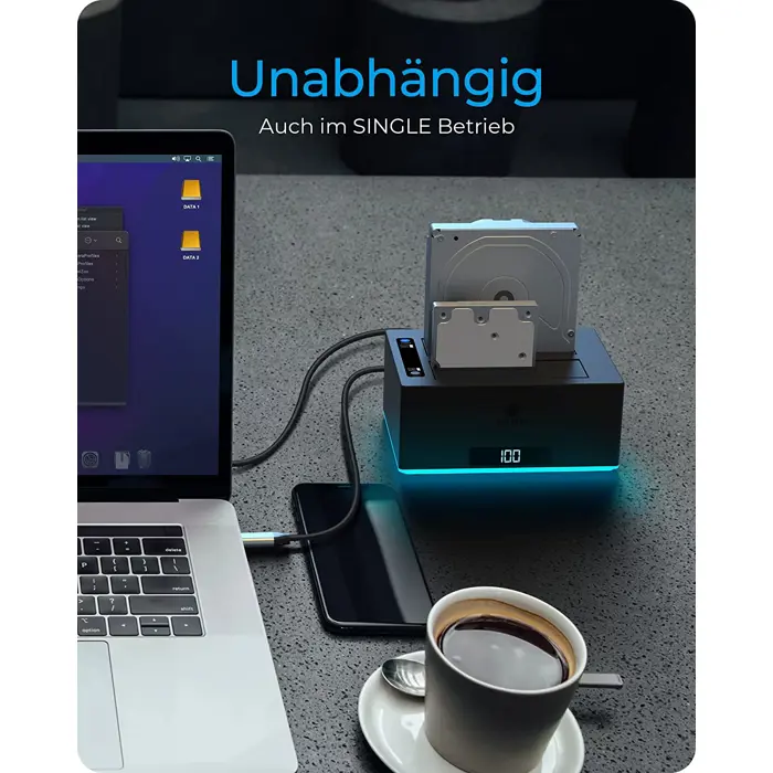 Icy Box IB-127CL-U3, docking station