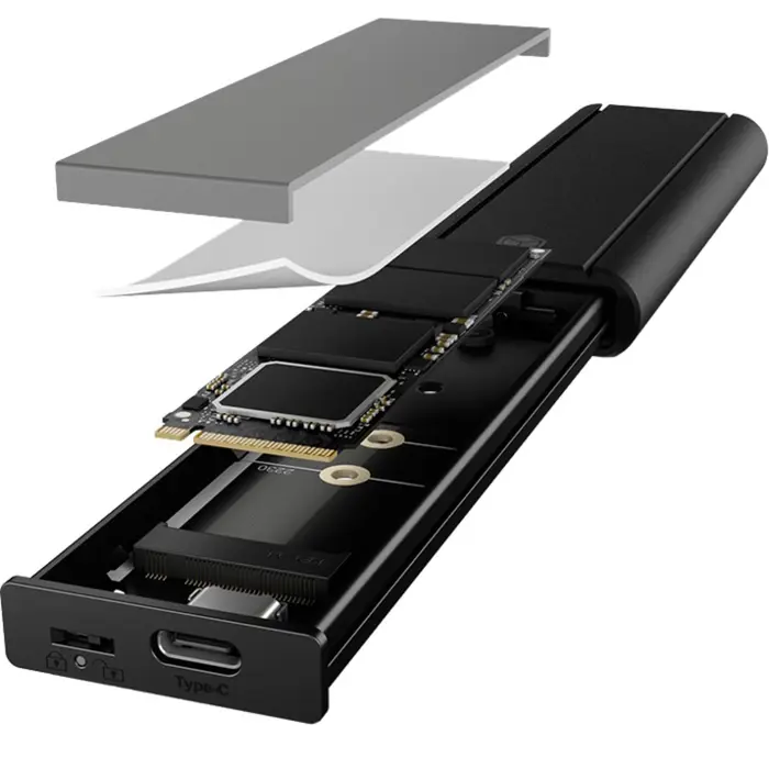 ICY BOX IB-1807MT-C31, drive enclosure (black)