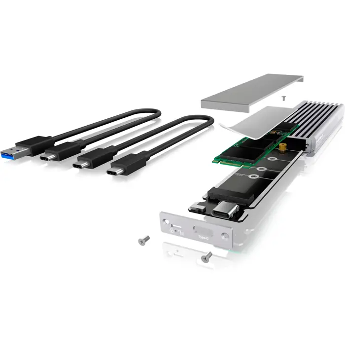ICY BOX IB-1817Ma-C31, drive housing (aluminum)