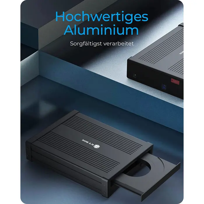 Icy Box IB-525-U3, drive housing (black)